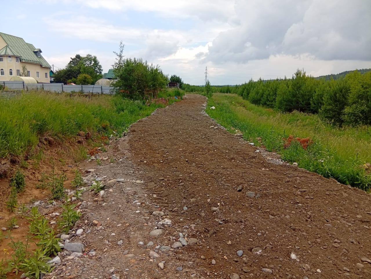 Дорога до участков